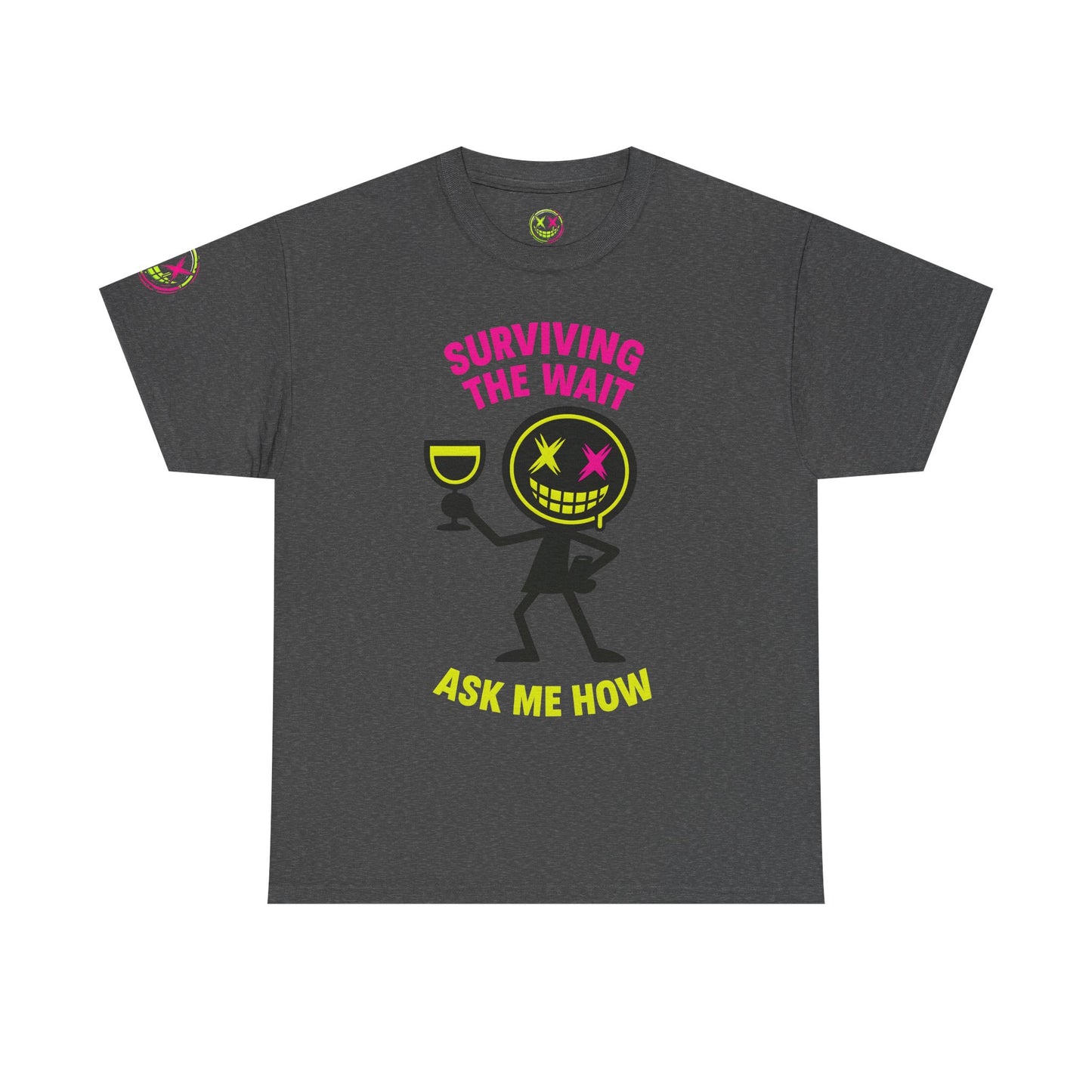 Unisex Heavy Cotton Tee - Perfect for Halloween, Night Out, Parties, Ghost Tours, and Spooky Events