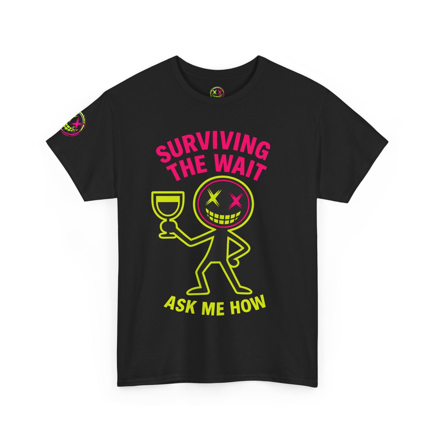 Unisex Heavy Cotton Tee - Perfect for Halloween, Night Out, Parties, Ghost Tours, and Spooky Events
