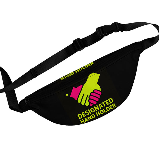 Designated Hand Holder Fanny Pack, Fun Festival Bag, Cool Party Accessory, Gift for Couples, Trendy Waist Bag, Travel Essential