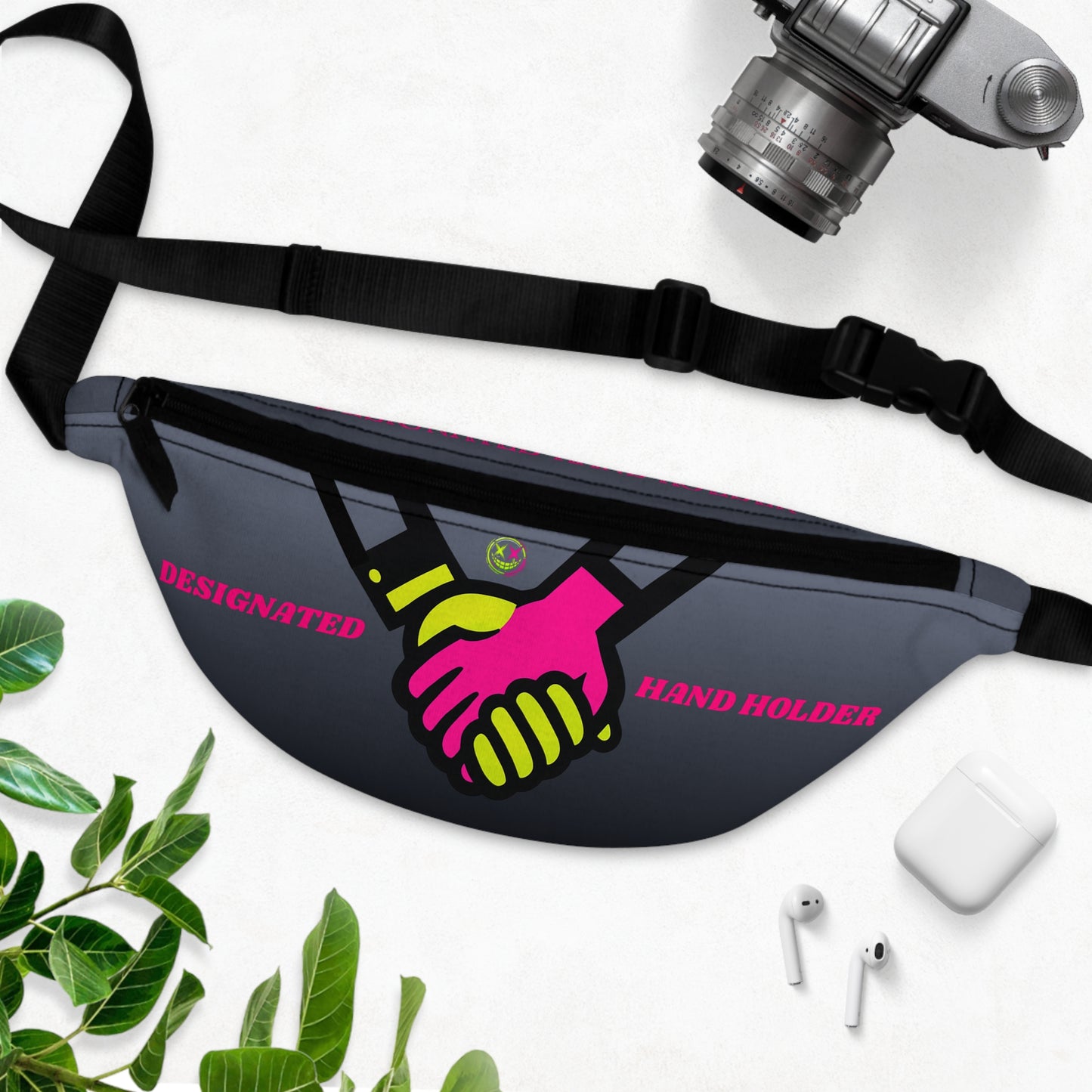 Trendy Fanny Pack - Hands Holding Design, Functional Hip Bag, Perfect for Festivals, Travel or Daily Outings, Gift for Adventurers, [...]