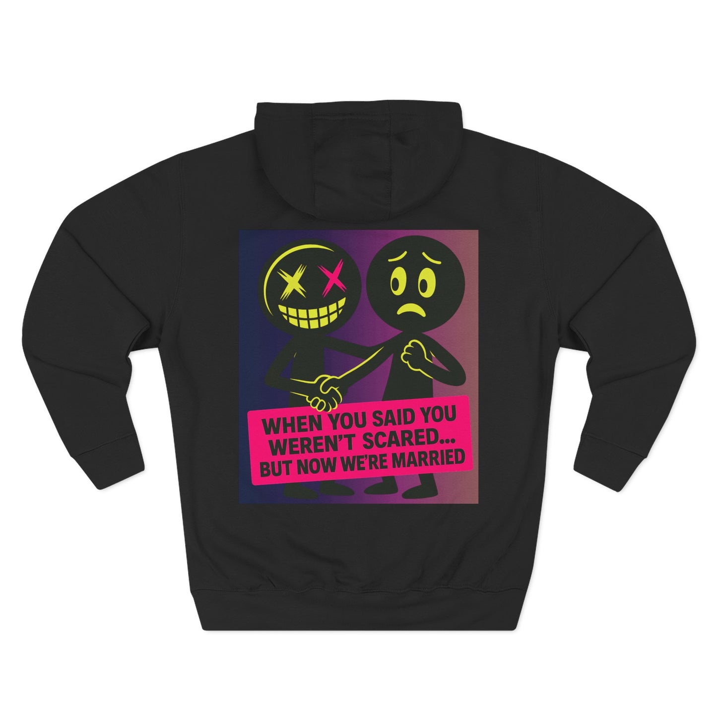 Emotional Support Fleece Hoodie, Cozy Sweatshirt, Gift for Friends, Funny Hoodie, Unique Present, Couples Hoodie