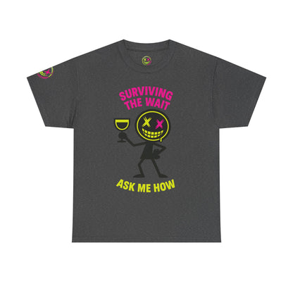 Unisex Heavy Cotton Tee - Perfect for Halloween, Night Out, Parties, Ghost Tours, and Spooky Events
