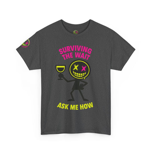 Unisex Heavy Cotton Tee - Perfect for Halloween, Night Out, Parties, Ghost Tours, and Spooky Events