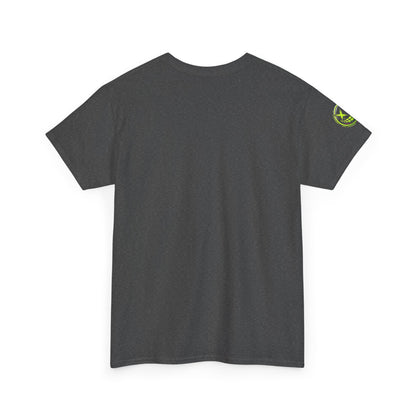 Unisex Heavy Cotton Tee - Perfect for Halloween, Night Out, Parties, Ghost Tours, and Spooky Events